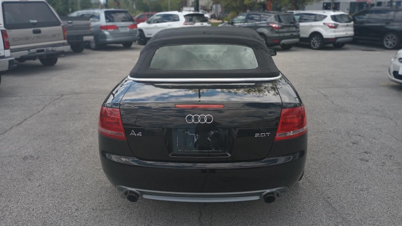 Audi A4 2.0T Cabriolet FrontTrak Multitronic 2009