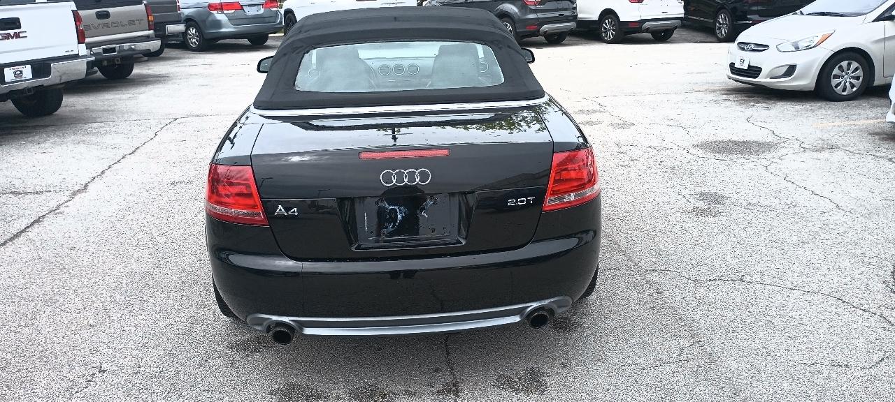 Audi A4 2.0T Cabriolet FrontTrak Multitronic 2009