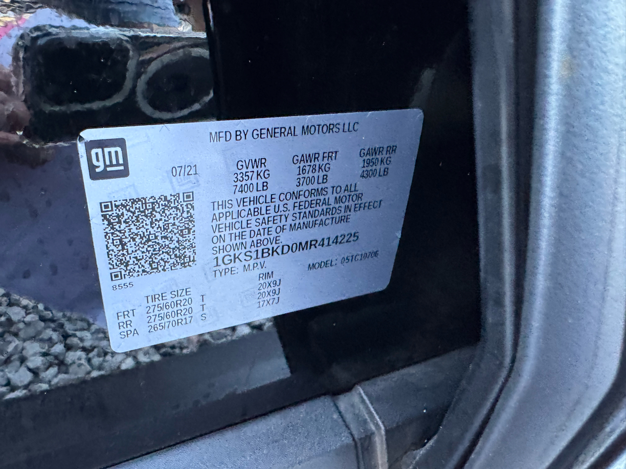 2021 Gmc Yukon SLT photo 4