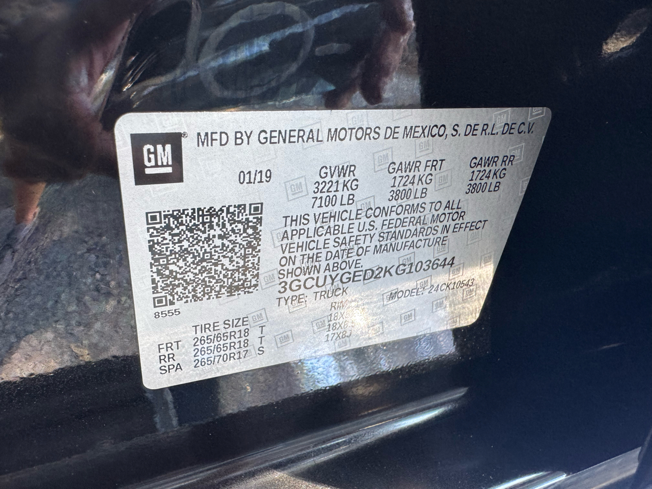 Chevrolet Silverado 1500 4WD Crew Cab 147" LTZ 2019