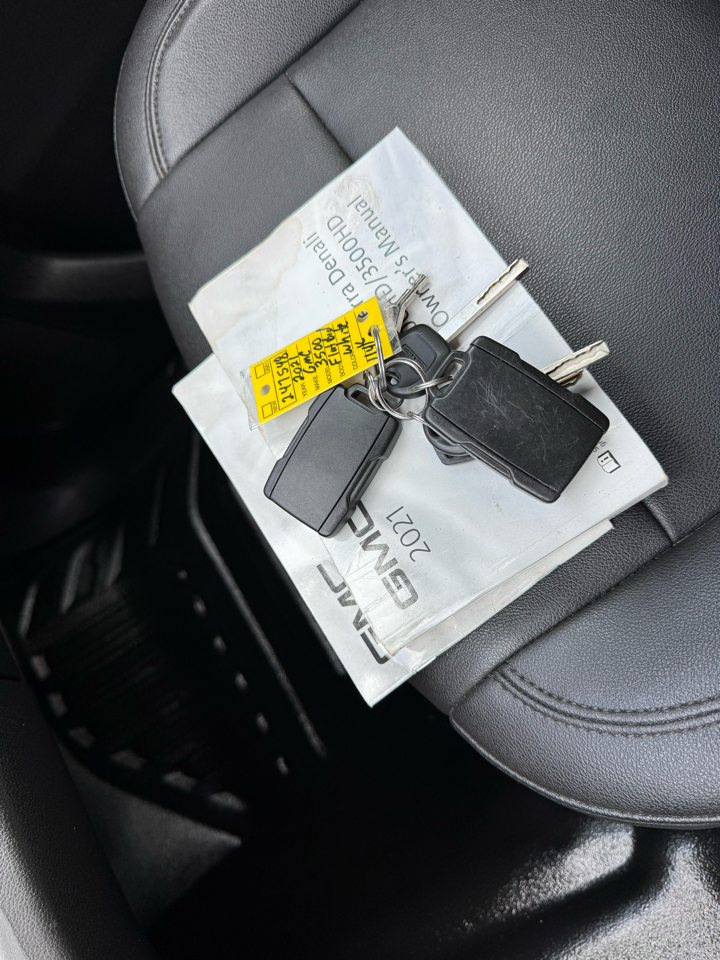 GMC Sierra 3500HD CC 2WD Crew Cab 177" WB, 60" CA 2021