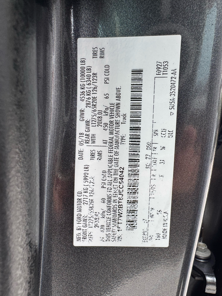 Ford Super Duty F-250 SRW Lariat 4WD Crew Cab 6.75' Box 2018