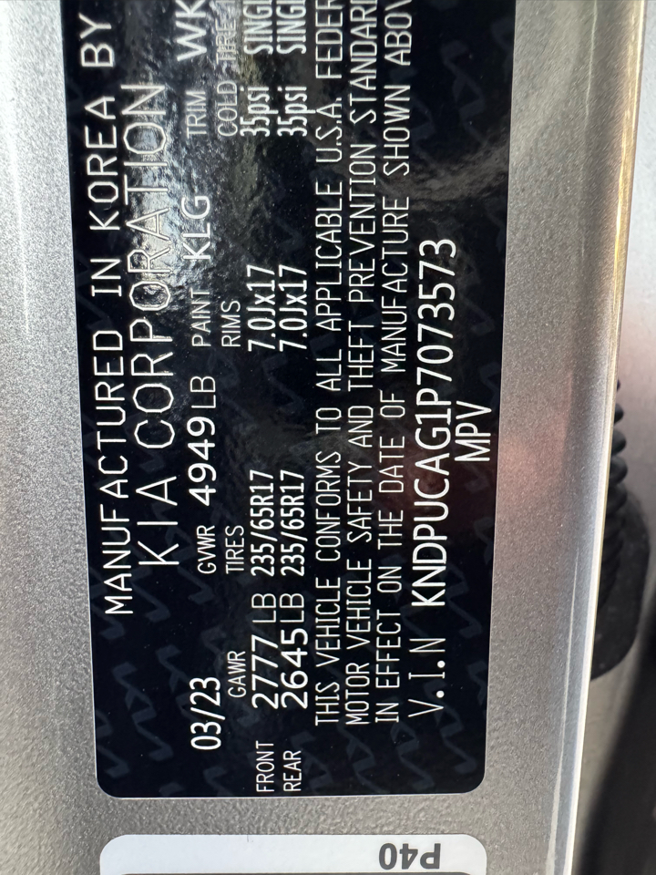 Kia Sportage Hybrid LX AWD 2023