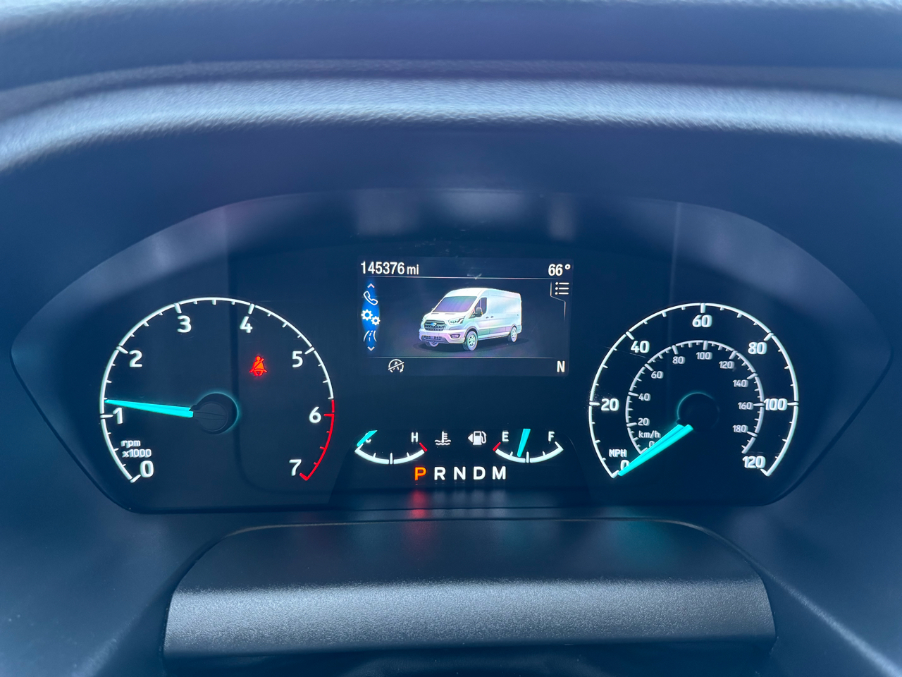 Ford Transit Cargo Van T-150 130" Med Rf 8670 GVWR RWD 2020