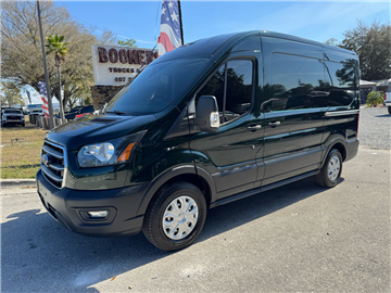 2020 Ford Transit Cargo Van T-150 130" Med Rf 8670 GVWR RWD