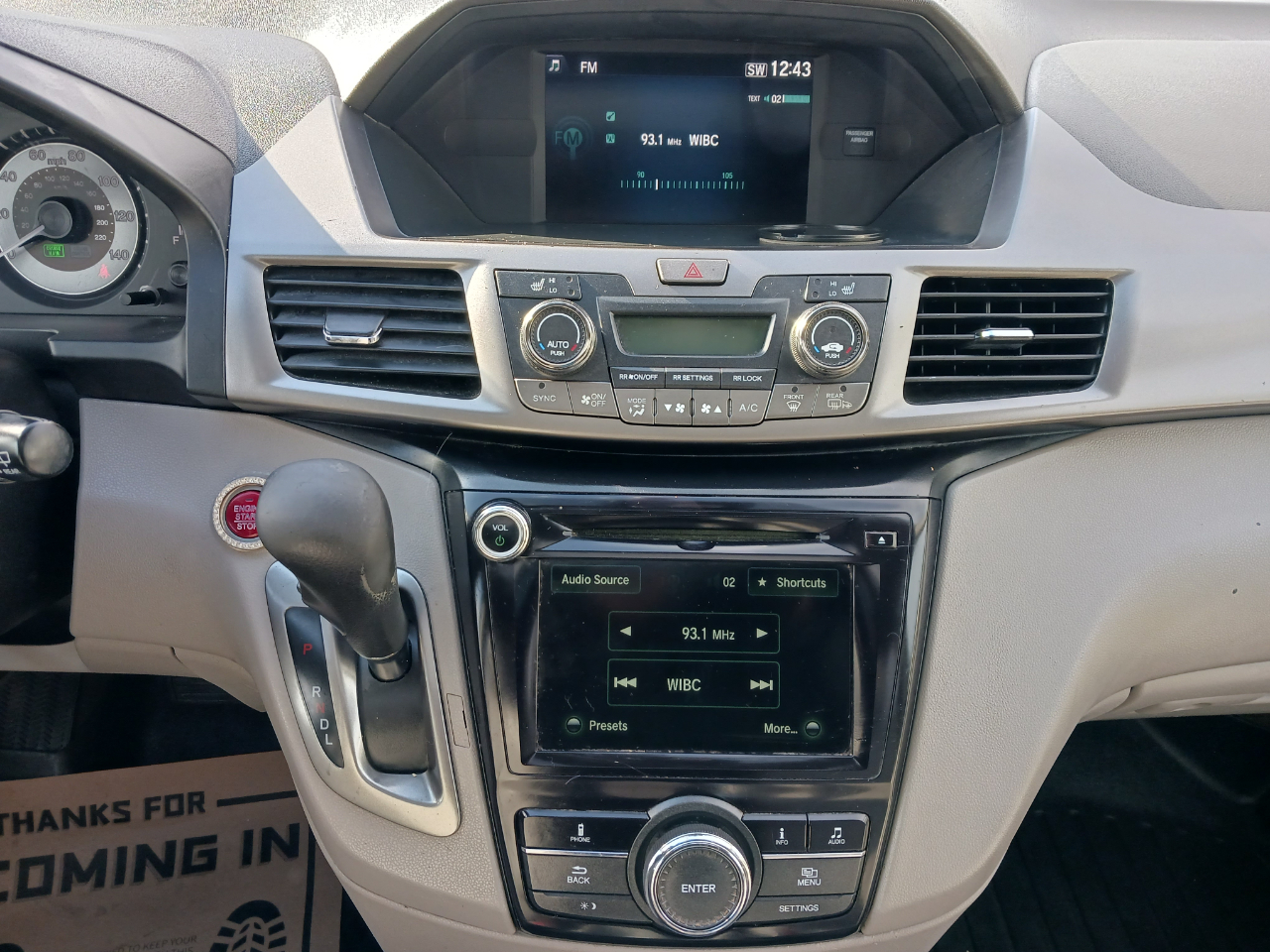 Honda Odyssey EX-L 2016