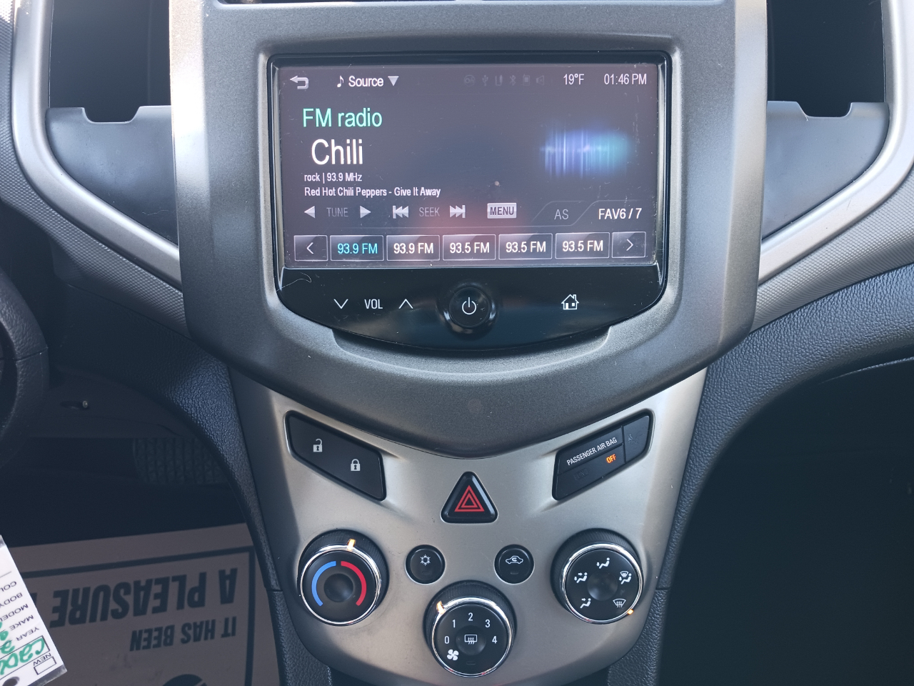 Chevrolet Sonic LT 2014