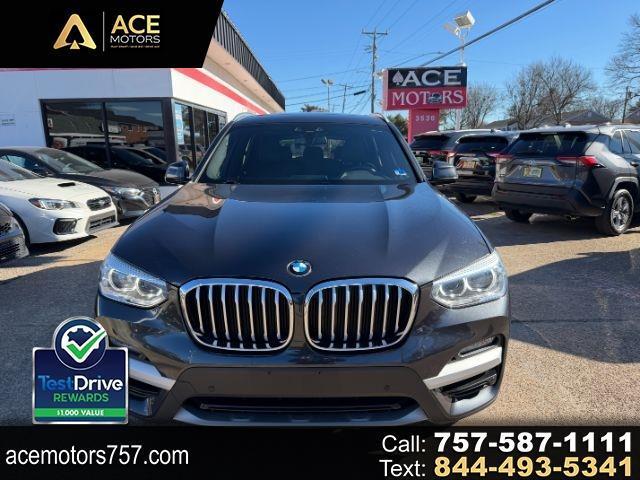 Gray (Dark Graphite Metallic) 2021 BMW X3 sDrive30i RWD SUV / Crossover Rear-Wheel Drive 8-Speed Automatic