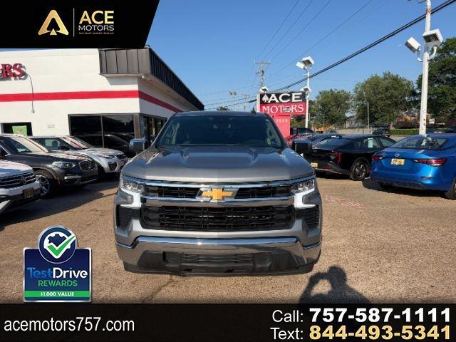 Slate Gray Metallic 2024 Chevrolet Silverado 1500 LT Crew Cab RWD Pickup Truck 4X2 Automatic