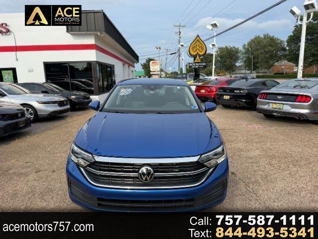Rising Blue Metallic 2024 Volkswagen Jetta Sedan Front-Wheel Drive