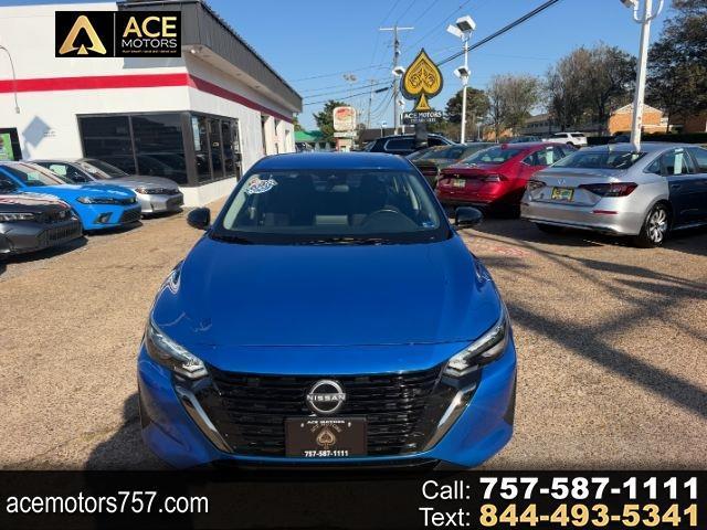 Electric Blue Metallic 2025 Nissan Sentra Sedan Front-Wheel Drive