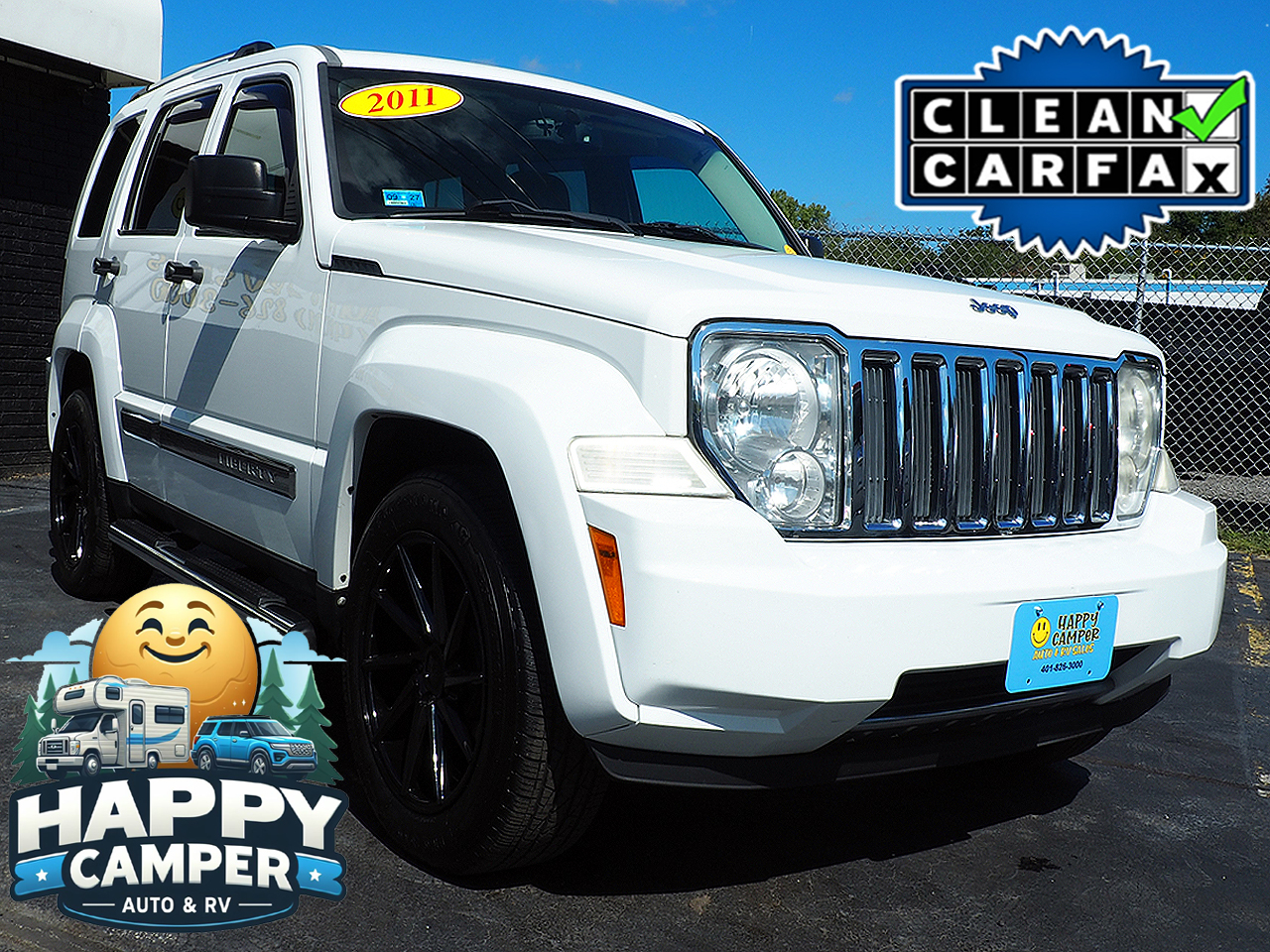 2011 Jeep Liberty Limited 4X4 V-6 Auto Air Leather Moonroof 135K