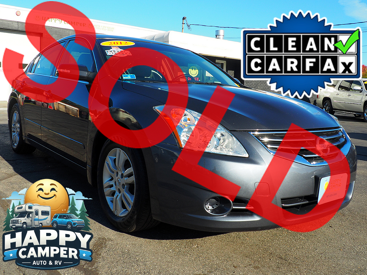 2012 Nissan Altima Auto Air Fully Loaded Leather Moonroof 1-Owner 94K