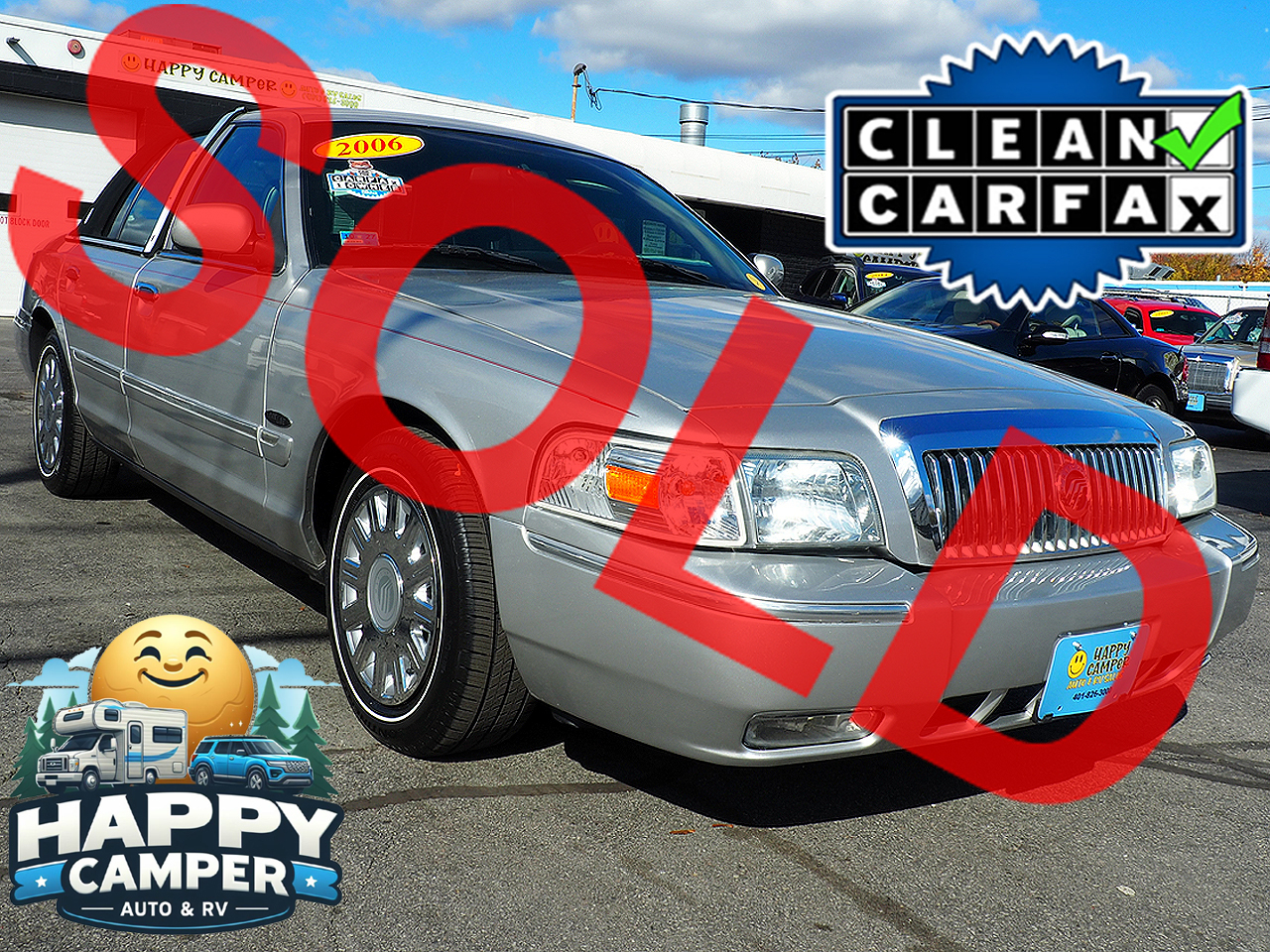 2006 Mercury Grand Marquis Park Lane Fully Loaded Leather 1-Owner Only 93K