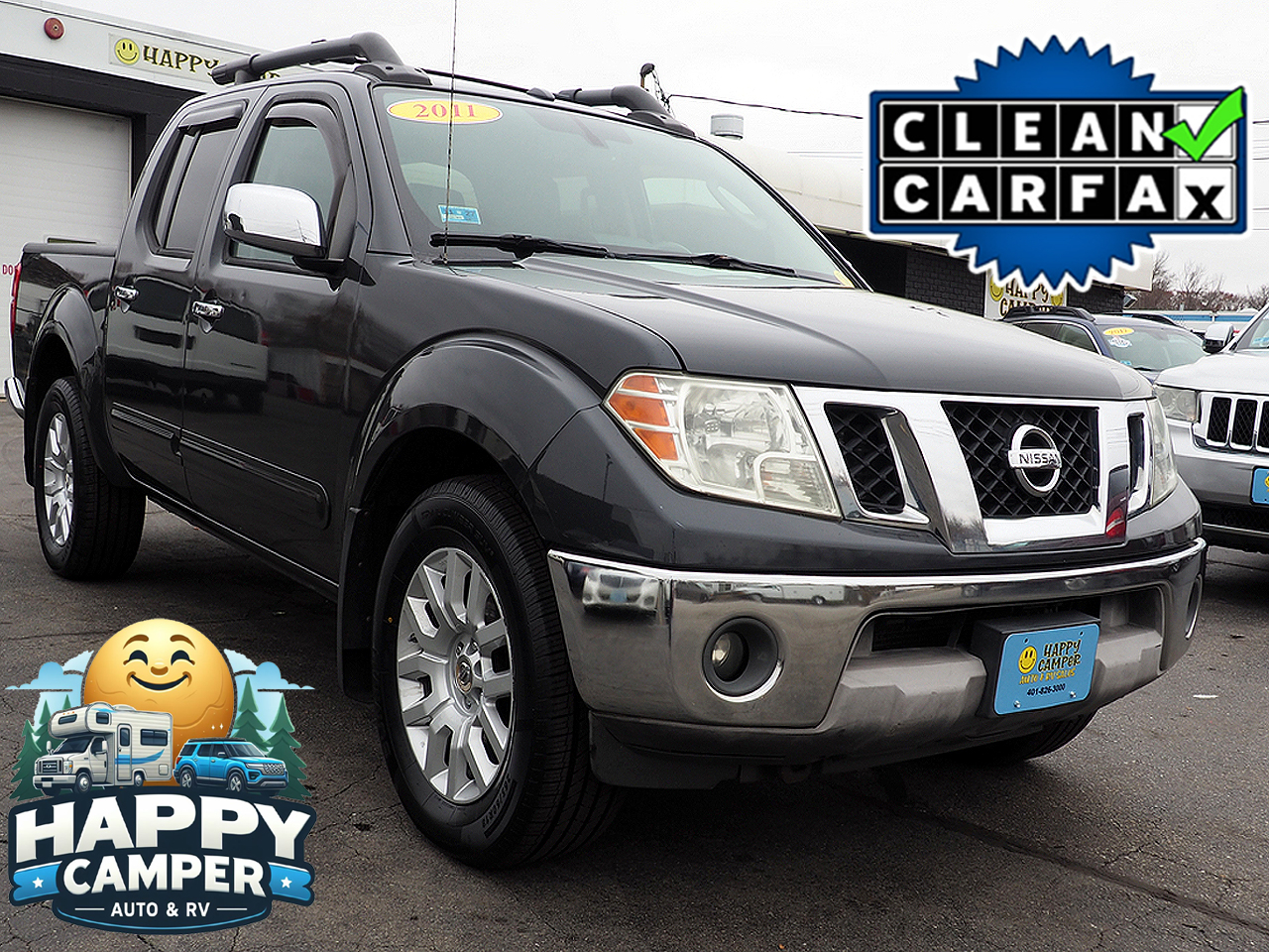 2011 Nissan Frontier Crew Cab 4x4 Fully Loaded Leather Moonroof