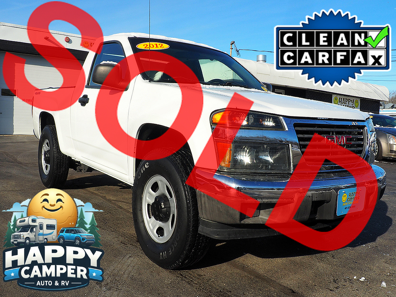 2012 GMC Canyon Work Truck 4WD