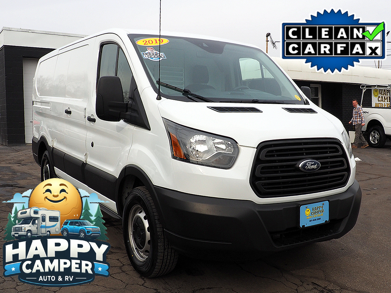 2019 Ford Transit T-150 Auto Air Full Power Shelf + Bin PKG 1-Owner