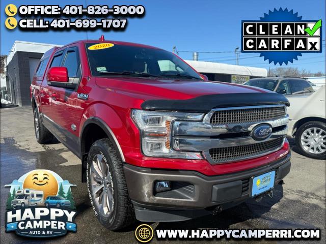 Rapid Red Metallic 2020 Ford F-150 King Ranch SuperCrew 4WD Pickup Truck Four-Wheel Drive Automatic