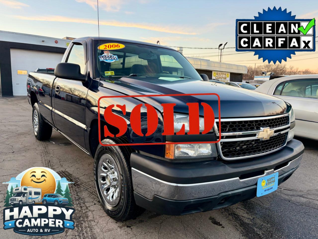 2006 Chevrolet Silverado 1500 4X4 V-8, Auto, Air, 1-Owner, Only 43K, Super Clean