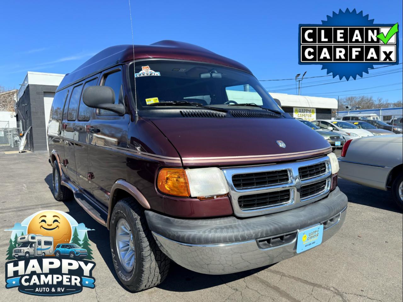 1998 Dodge Ram 1500 High Top Conversion Van V-8 Auto Air Fully Loaded