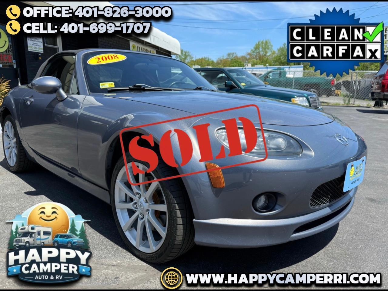 2008 Mazda MX-5 Miata 6-Speed, Full Power, Leather, Super Nice