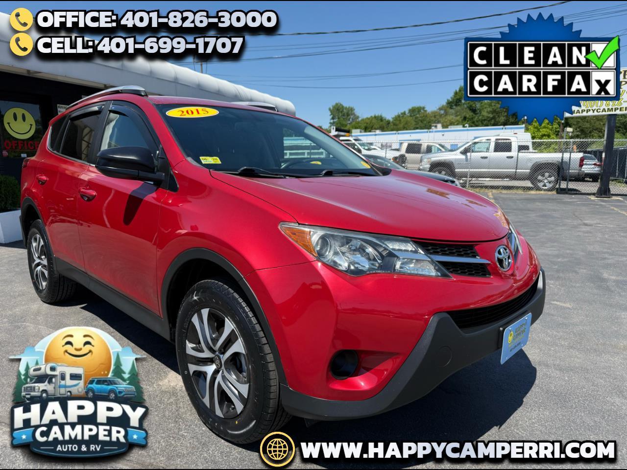 2015 Toyota RAV4 LE, Auto, Air, Full Power, 163K, Super Clean