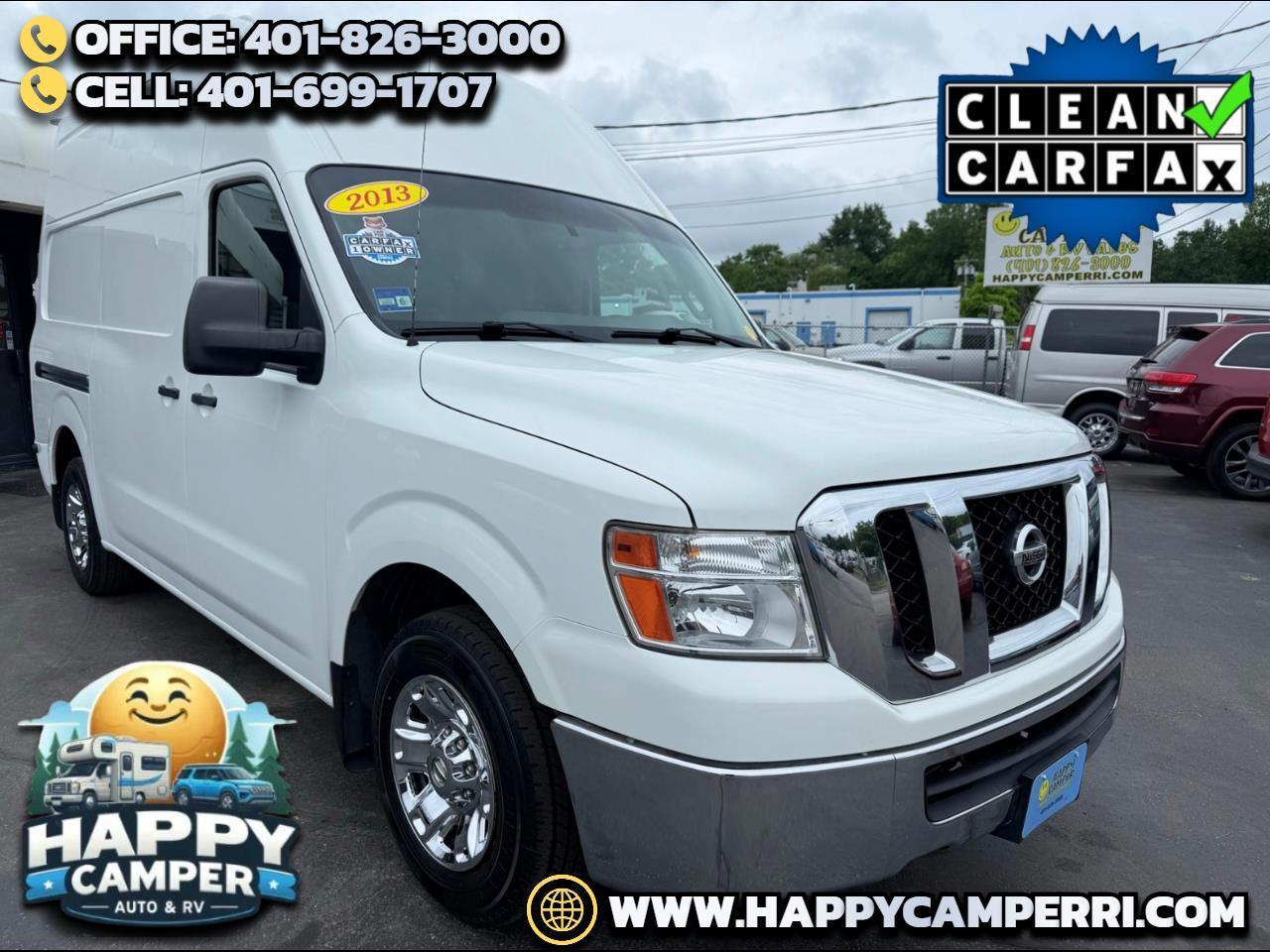 2013 Nissan NV 2500 High Roof Cargo, Auto, Full Power, 1-Owner