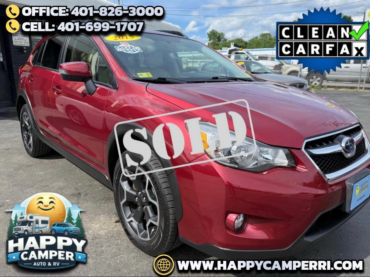 2015 Subaru Crosstrek Limited, Fully Loaded, Leather, Moonroof, 1-Owner