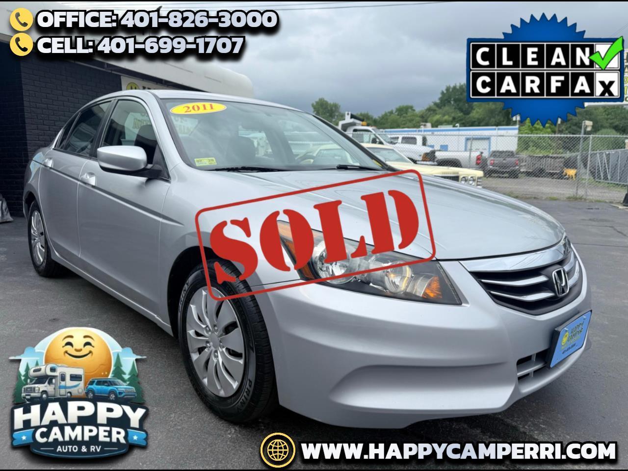 2011 Honda Accord LX, Auto, Air, Full Power, Only 123K Super Clean!