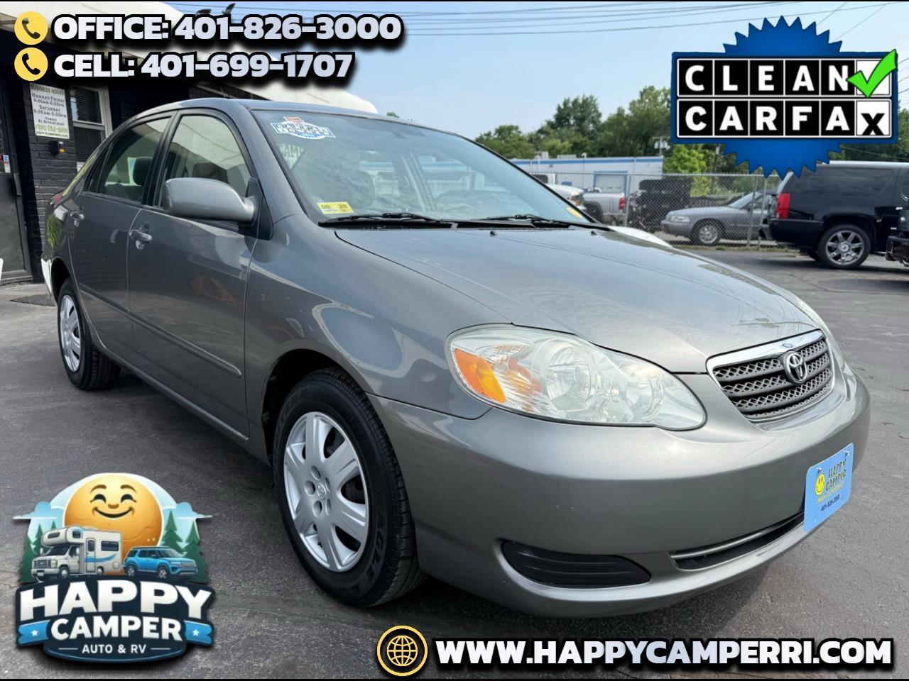 2005 Toyota Corolla LE, Auto, Air, Full Power, Moonroof, 1-Owner, 110K