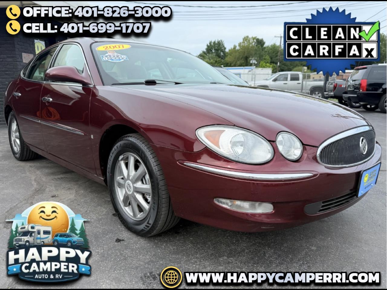 2007 Buick LaCrosse CXL 3800 V-6 Fully Loaded Leather 1-Owner Only 63K