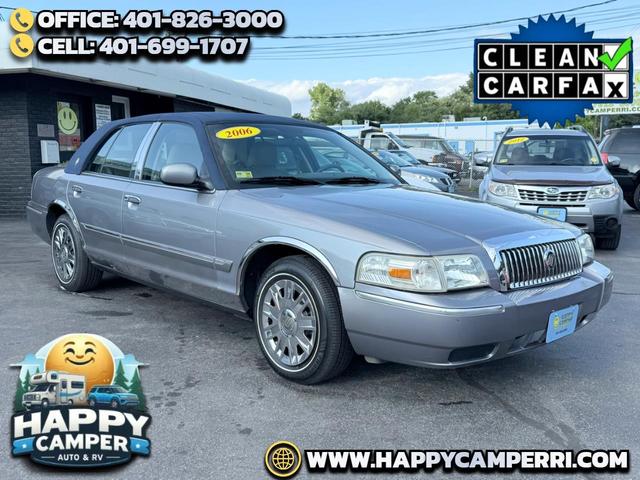 Gray (Tungsten Metallic) 2006 Mercury Grand Marquis Sedan Rear-Wheel Drive Automatic
