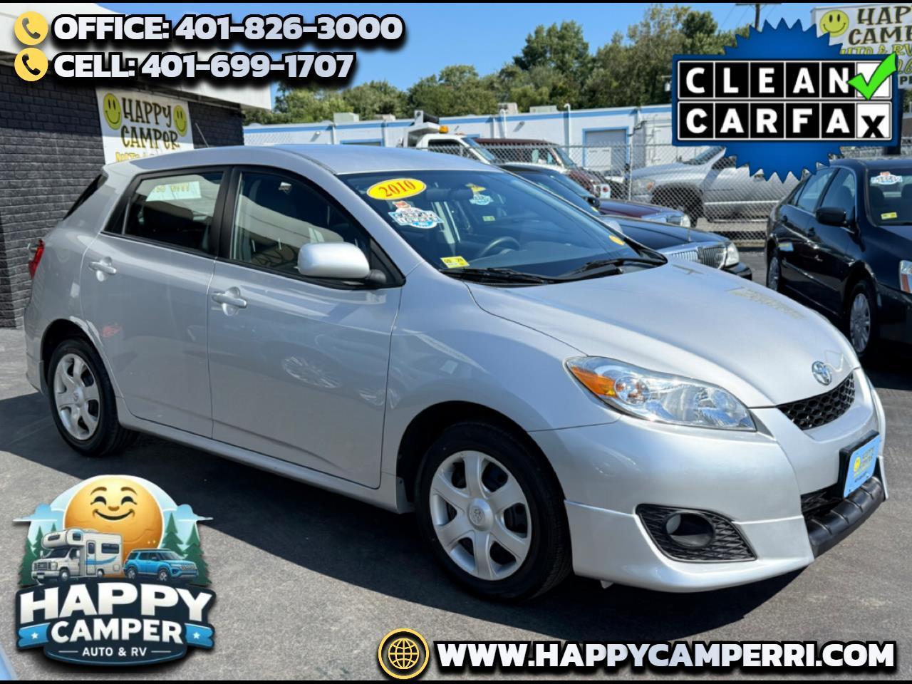 2010 Toyota Matrix Auto, Air, Full Power, 1-Owner Only 73K Super Nice