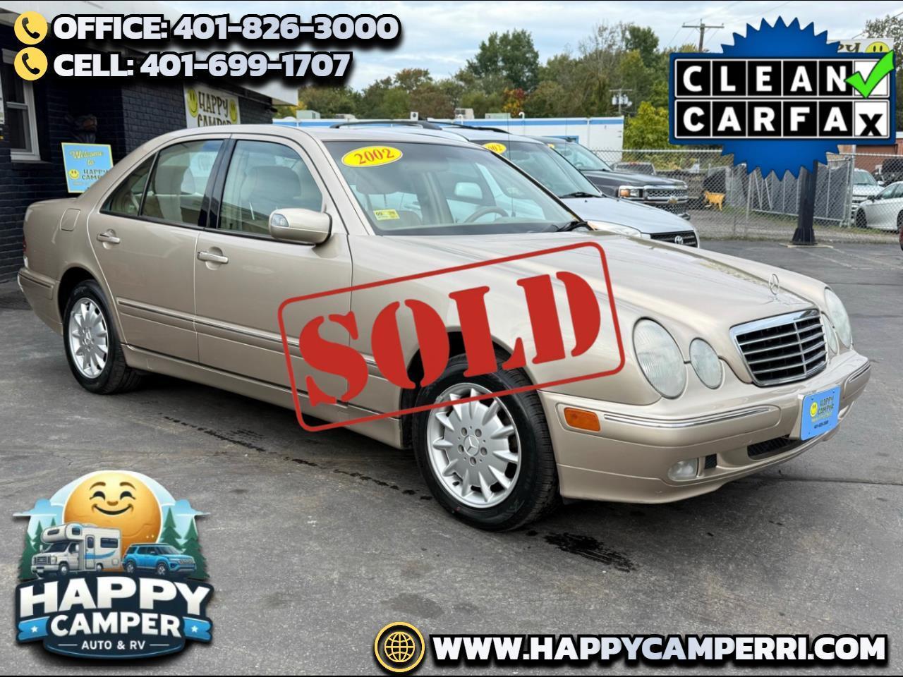 2002 Mercedes-Benz E Class E320 4Matic Fully Loaded Leather Moonroof Only 66K