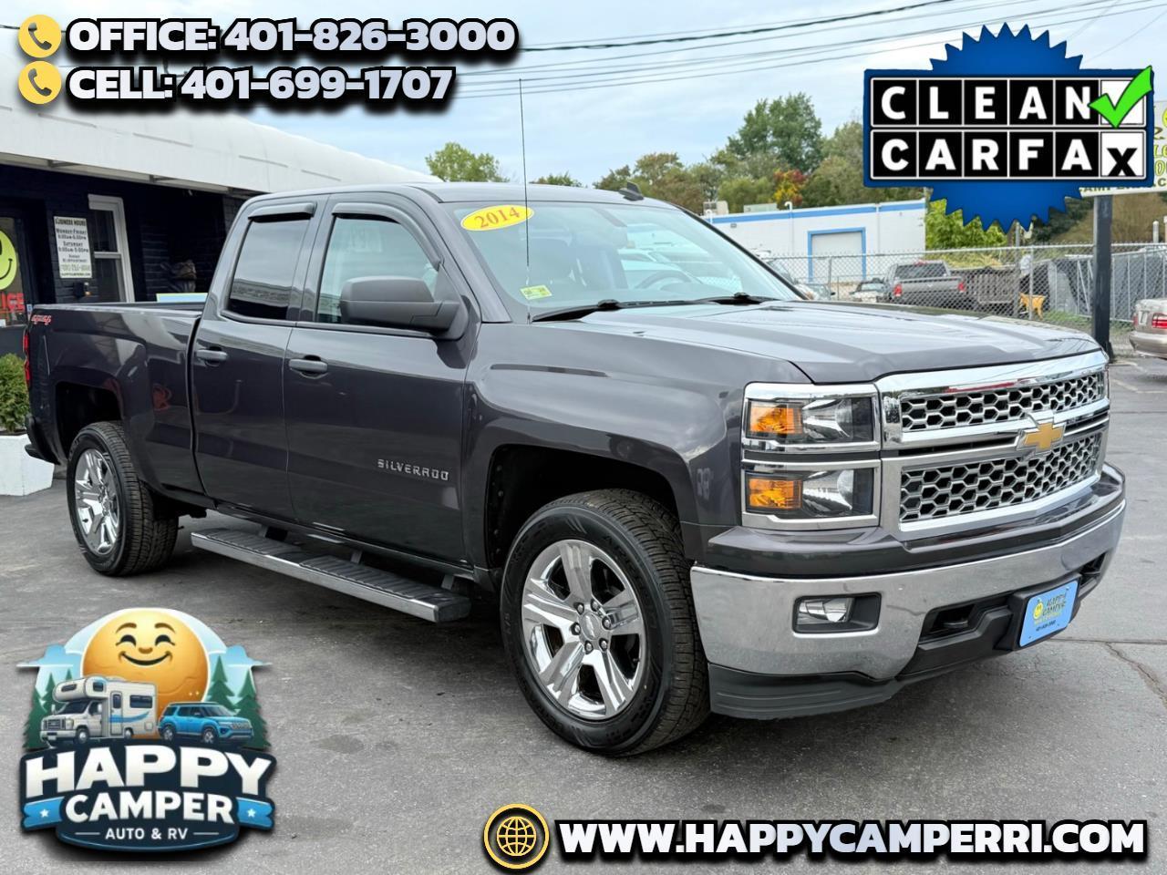2014 Chevrolet Silverado 1500 4X4, 4 Door, Auto, Air, Full Power, Only 81K