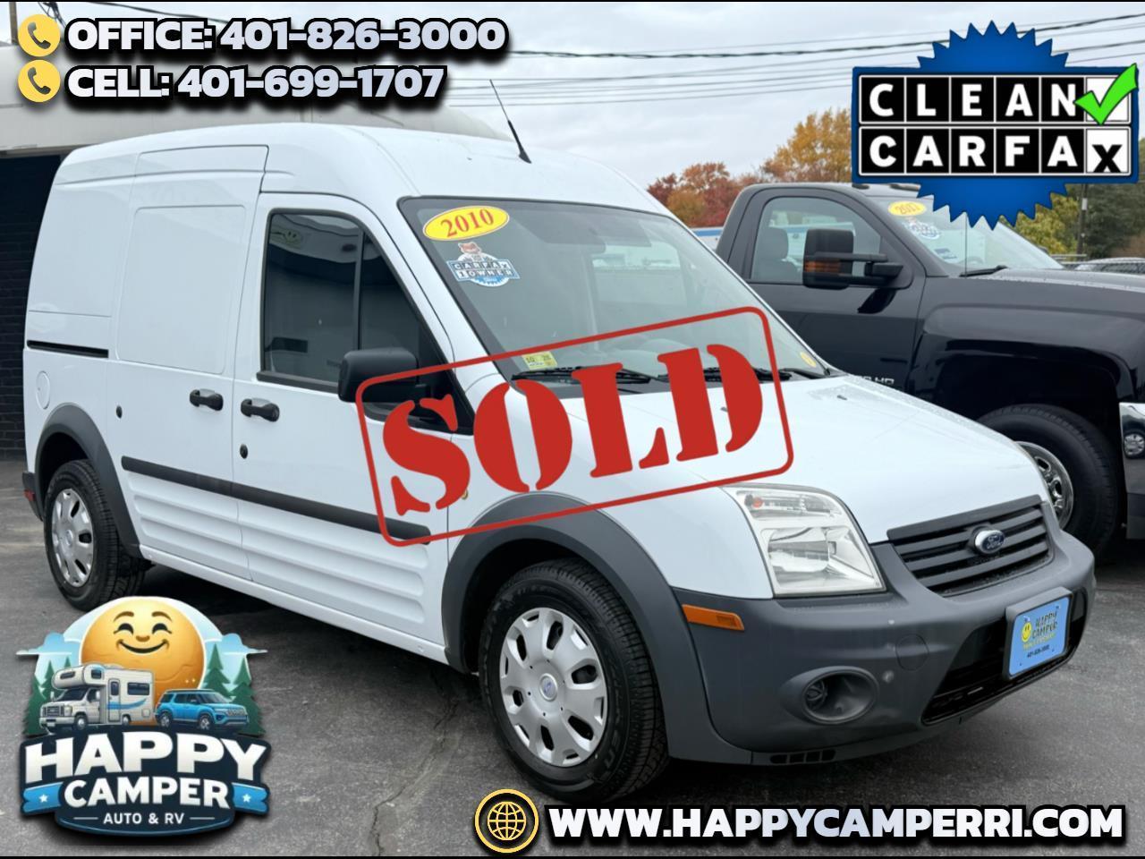 2010 Ford Transit Connect Auto, Air, Shelf + Bin Pkg, 1-Owner, Only 14K