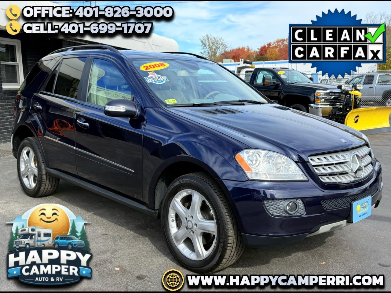 2008 Mercedes-Benz ML350 4-Matic Fully Loaded Leather 1-Owner Like New!