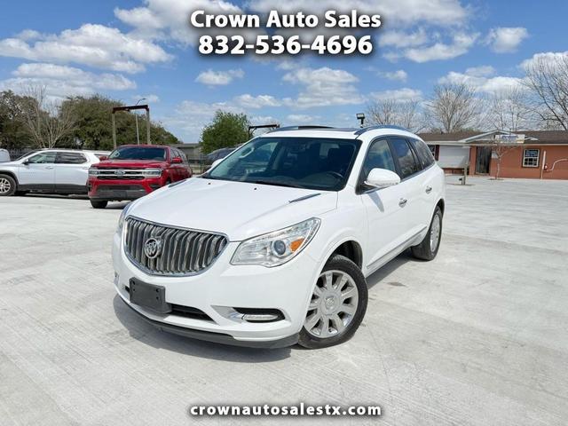 White 2016 Buick Enclave SUV / Crossover Front-Wheel Drive Automatic
