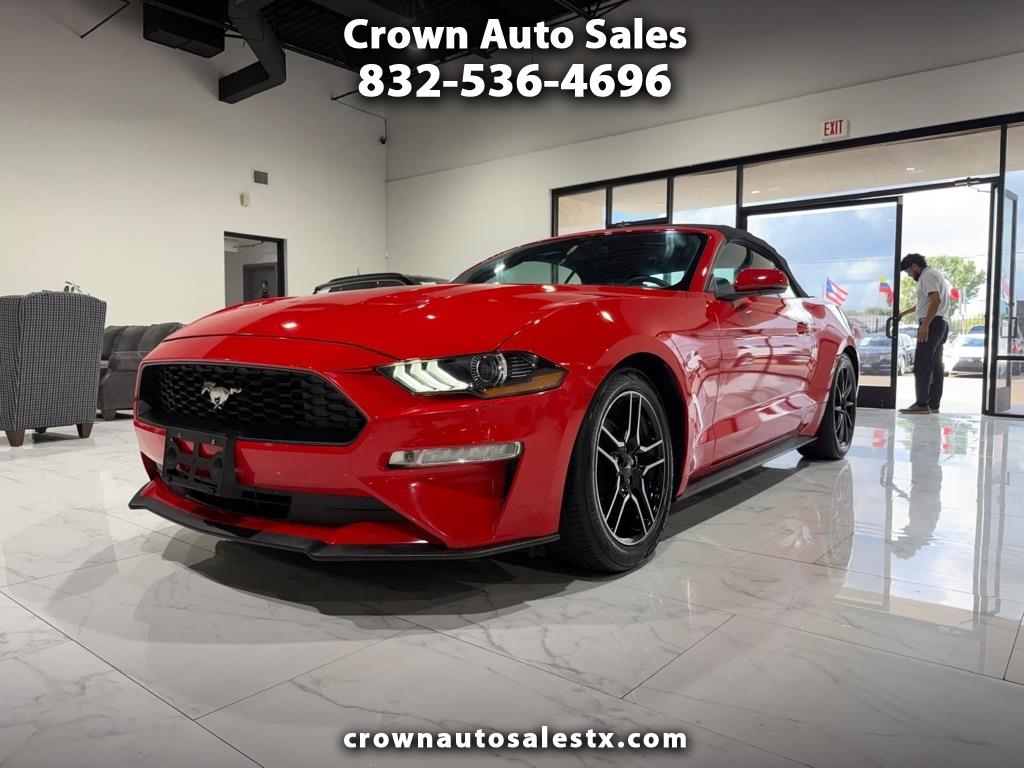 2020 Ford Mustang EcoBoost Premium Convertible