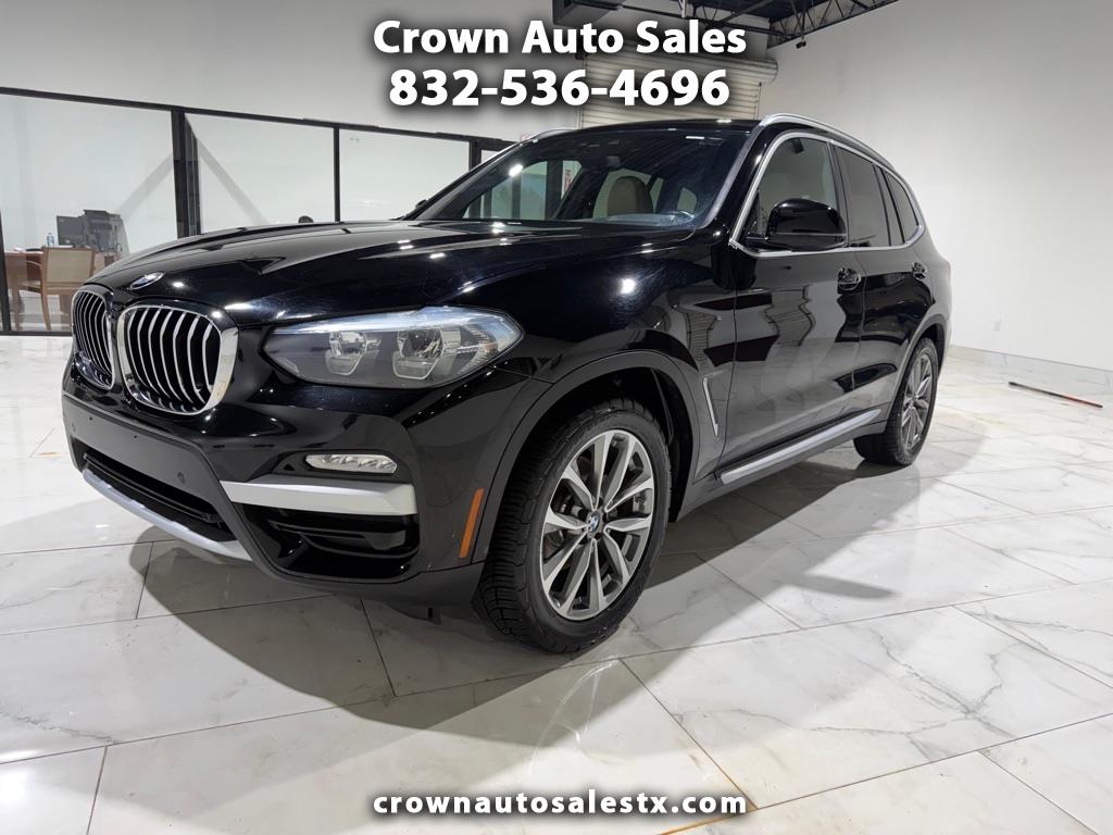 2019 BMW X3 sDrive30i