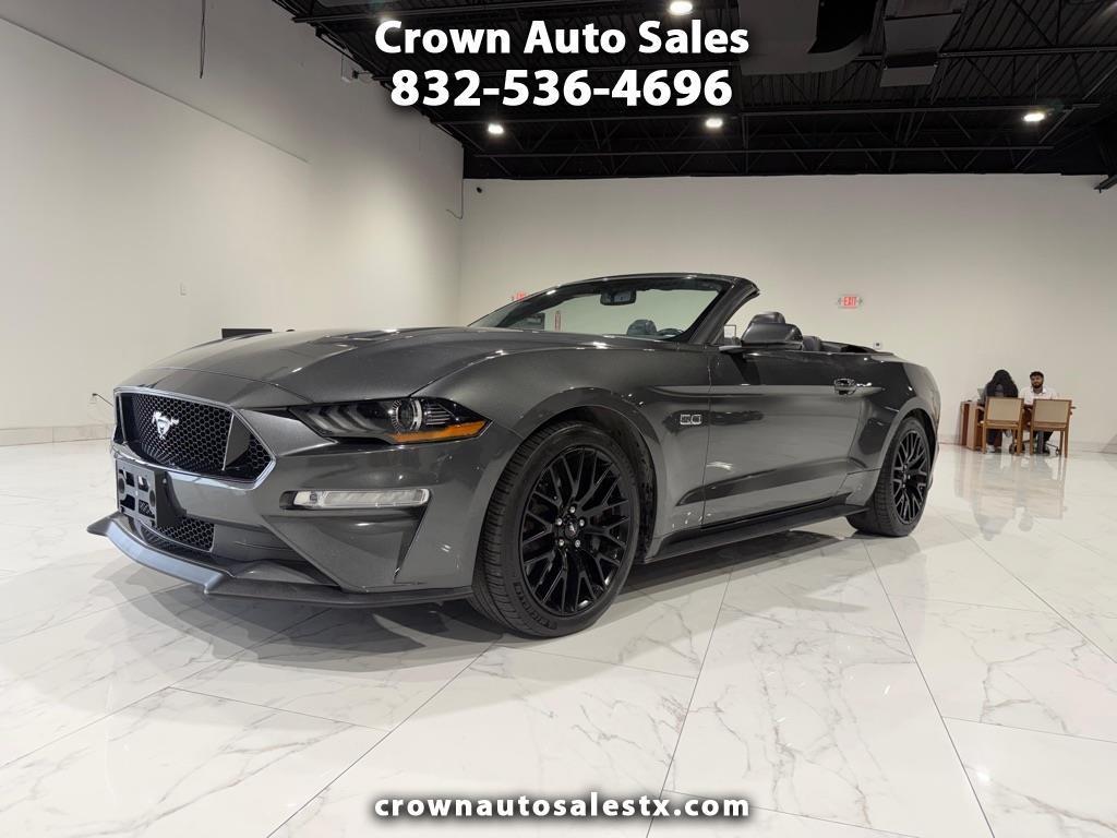 2020 Ford Mustang GT convertible