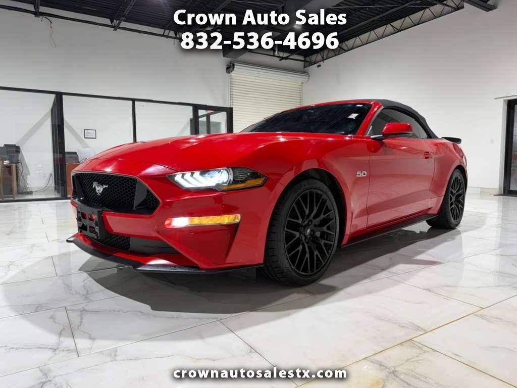 Ford Mustang GT convertible 2019