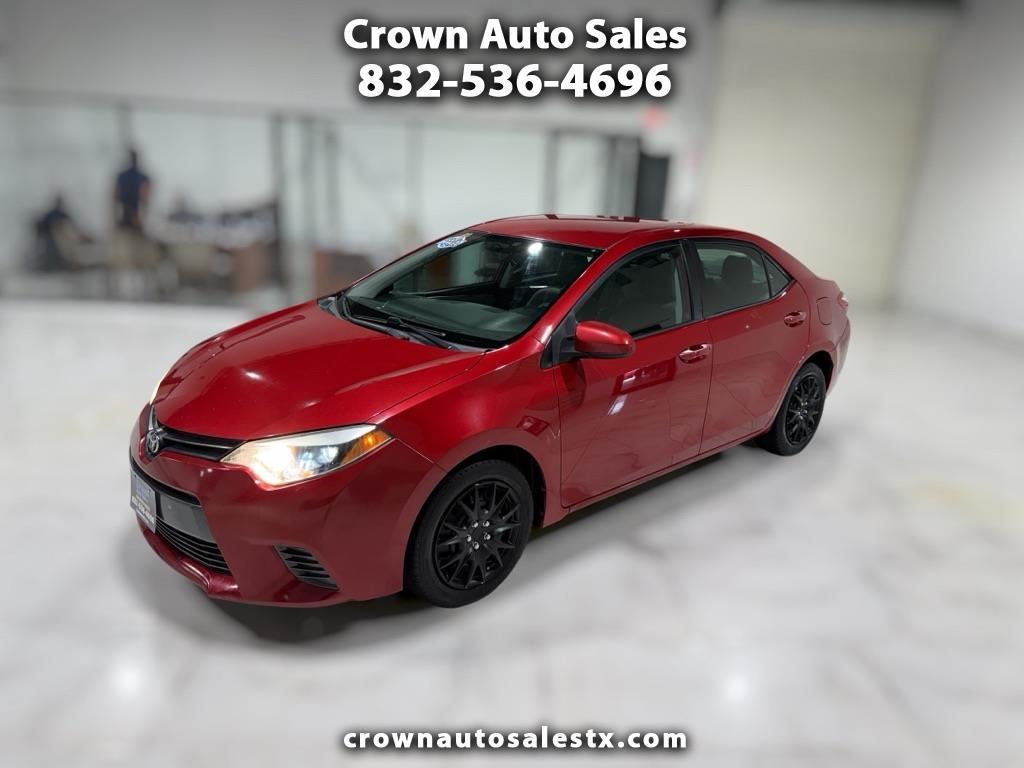Toyota Corolla LE CVT 2016