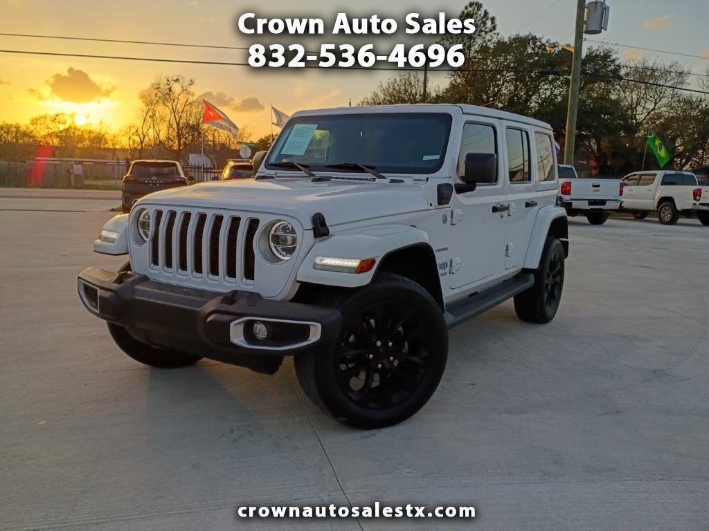 Jeep Wrangler 4xe Unlimited Sahara 2021