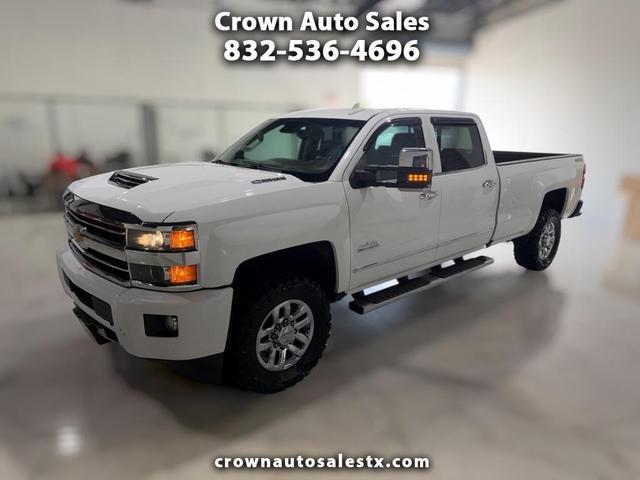 White 2018 Chevrolet Silverado 3500HD Pickup Truck Four-Wheel Drive Automatic