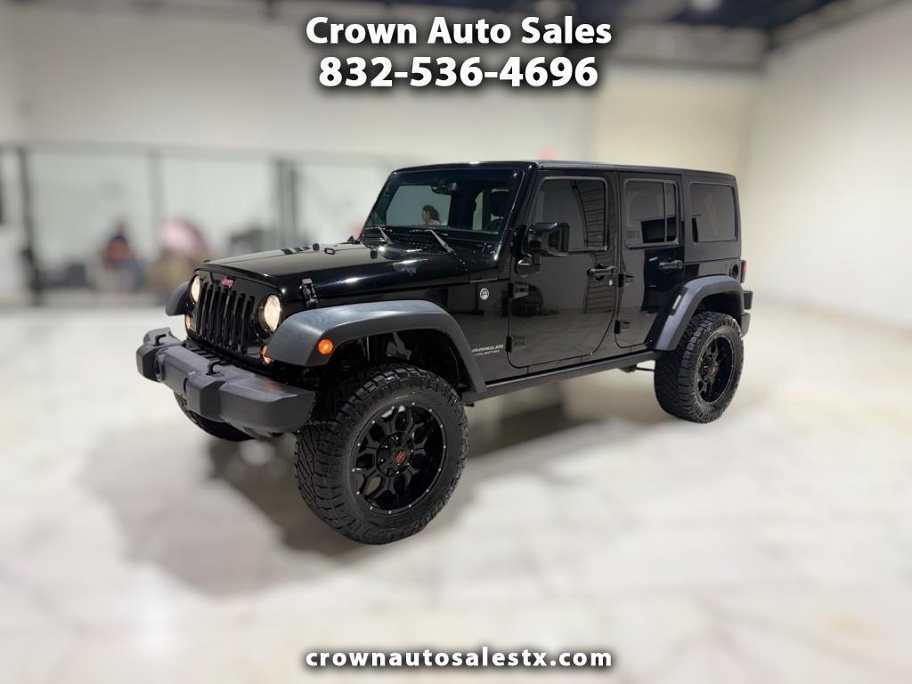 2016 Jeep Wrangler Unlimited Rubicon 4WD