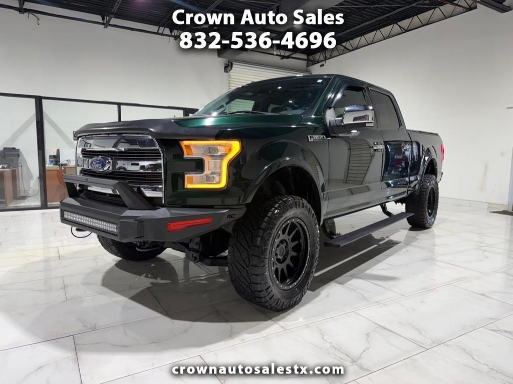 Ford F-150 Lariat SuperCrew 5.5-ft. Bed 4WD 2016