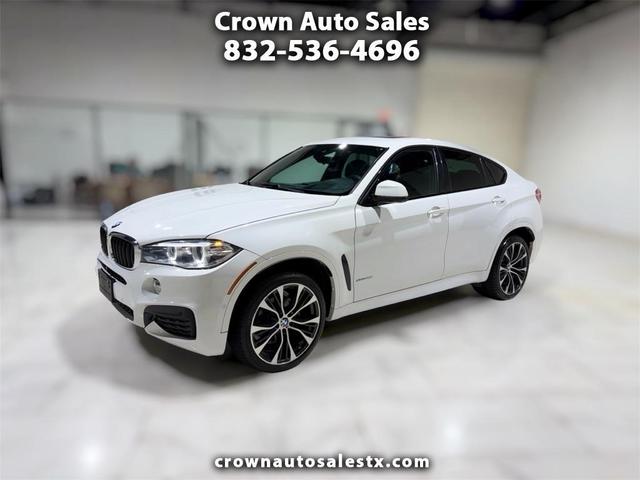 White 2018 BMW X6 SUV / Crossover All-Wheel Drive Automatic