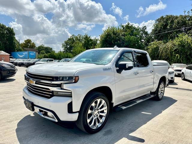 White 2020 Chevrolet Silverado 1500 Pickup Truck Four-Wheel Drive Automatic
