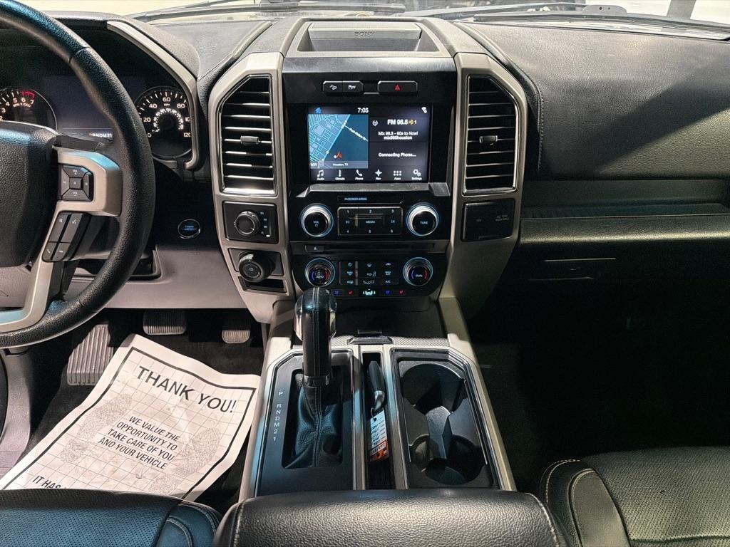 Ford F-150 Lariat SuperCrew 5.5-ft. Bed 4WD 2016